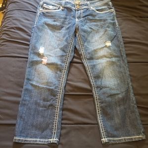 Hydraulic capri pants